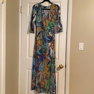 Maxi dress multi colored